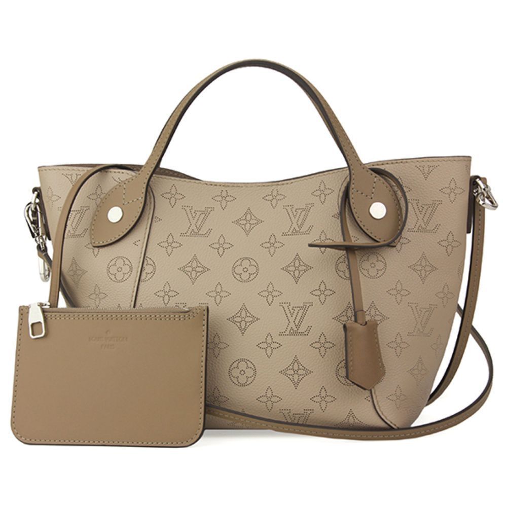 Louis Vuitton Hina PM Mahina Leather Handbag Magnolia
